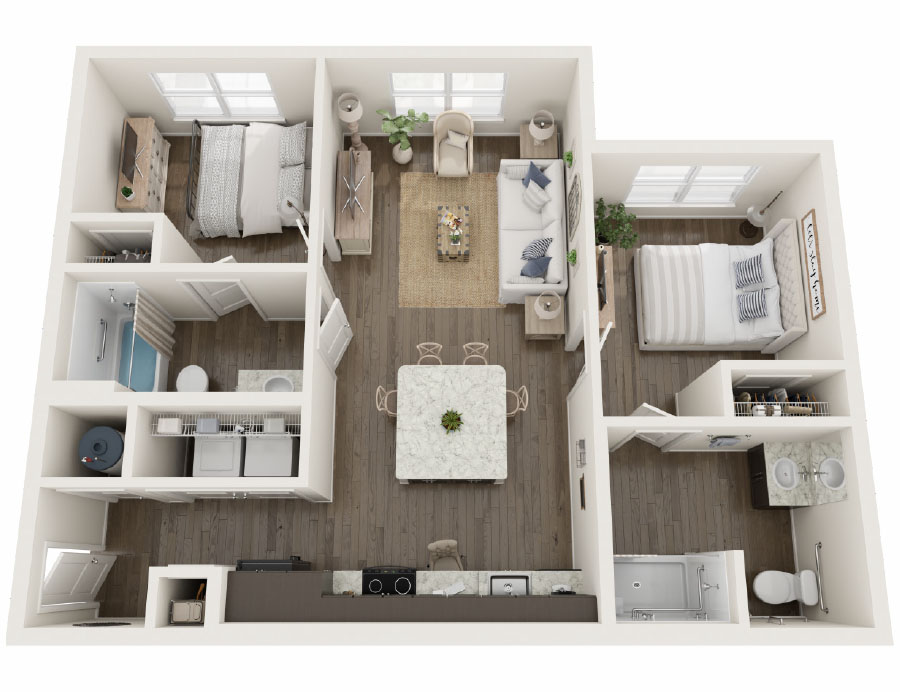 Floor Plan Image B2-HC