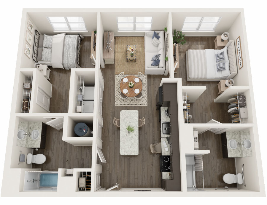 Floor Plan Image B3-HC